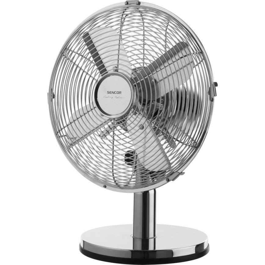 Sencor - Bordsfläkt 30W/230V glansig krom
