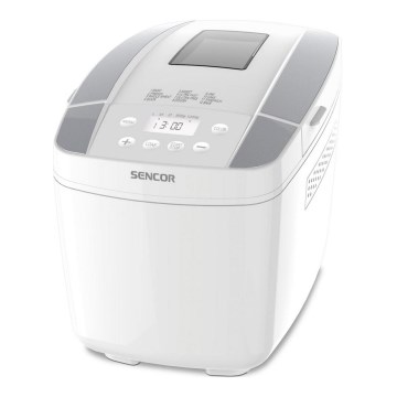 Sencor - Brödbakmaskin med LCD-skärm 800W/230V