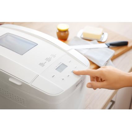 Sencor - Brödbakmaskin med LCD-skärm 800W/230V