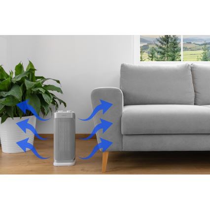 Sencor - Ceramisk fläkt med värmefunktion och termostat 1000/2000W/230V