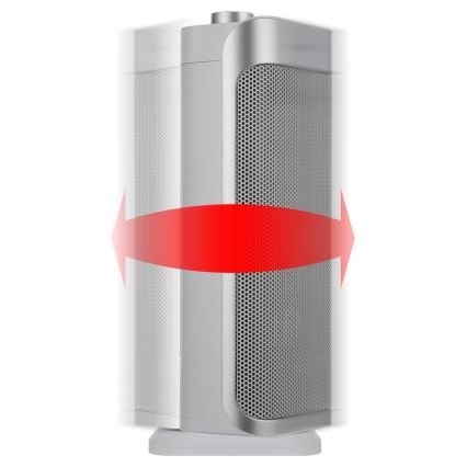 Sencor - Ceramisk fläkt med värmefunktion och termostat 1000/2000W/230V