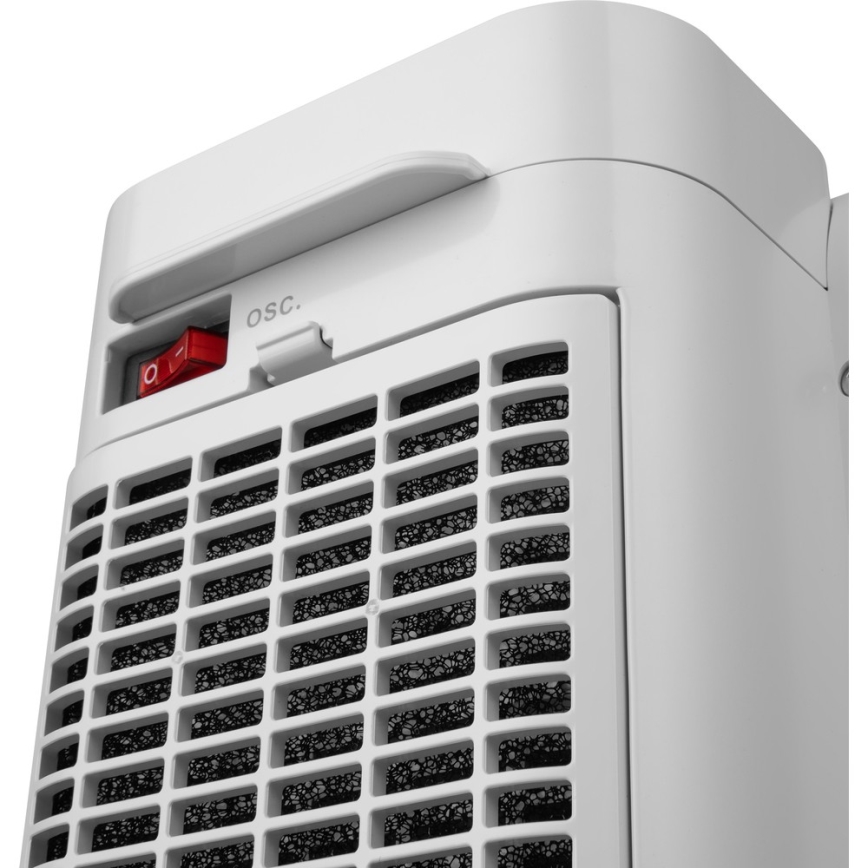 Sencor - Ceramisk fläkt med värmefunktion och termostat 1000/2000W/230V