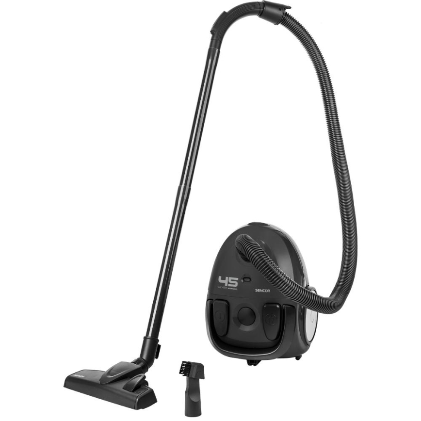 Sencor - Dammsugare med påse 1,5 l 850W/230V svart