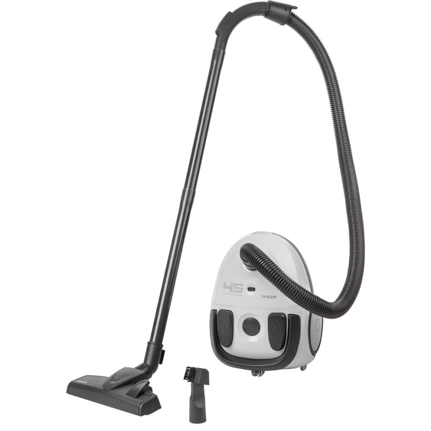 Sencor - Dammsugare med påse 1,5 l 850W/230V vit