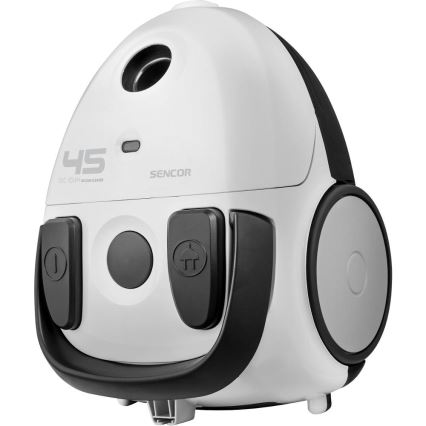 Sencor - Dammsugare med påse 1,5 l 850W/230V vit