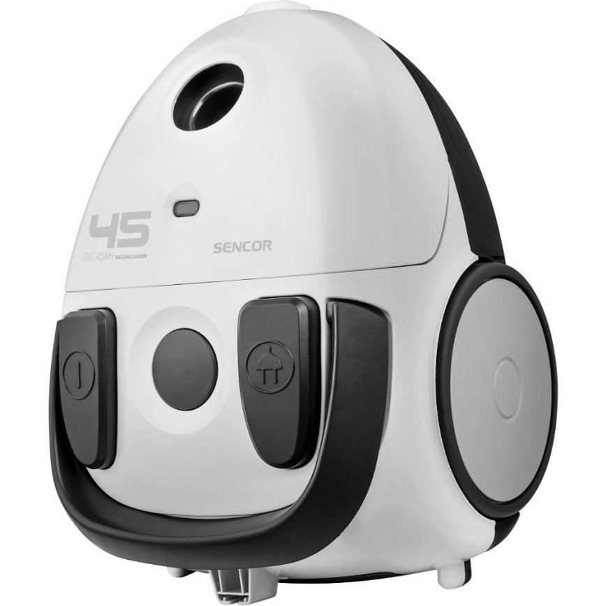 Sencor - Dammsugare med påse 1,5 l 850W/230V vit