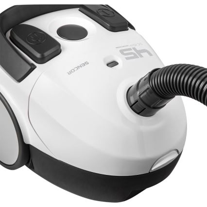 Sencor - Dammsugare med påse 1,5 l 850W/230V vit