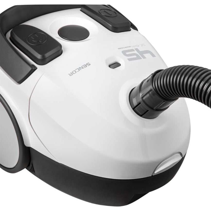 Sencor - Dammsugare med påse 1,5 l 850W/230V vit