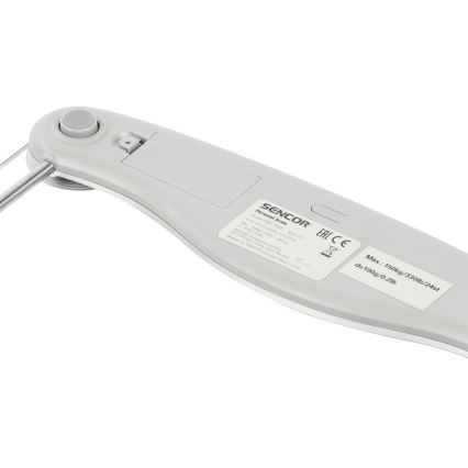 Sencor - Digital personvåg med LCD-skärm 1xCR2032