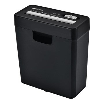 Sencor - Dokumentförstörare A4 volym 10 l 190W/230V svart