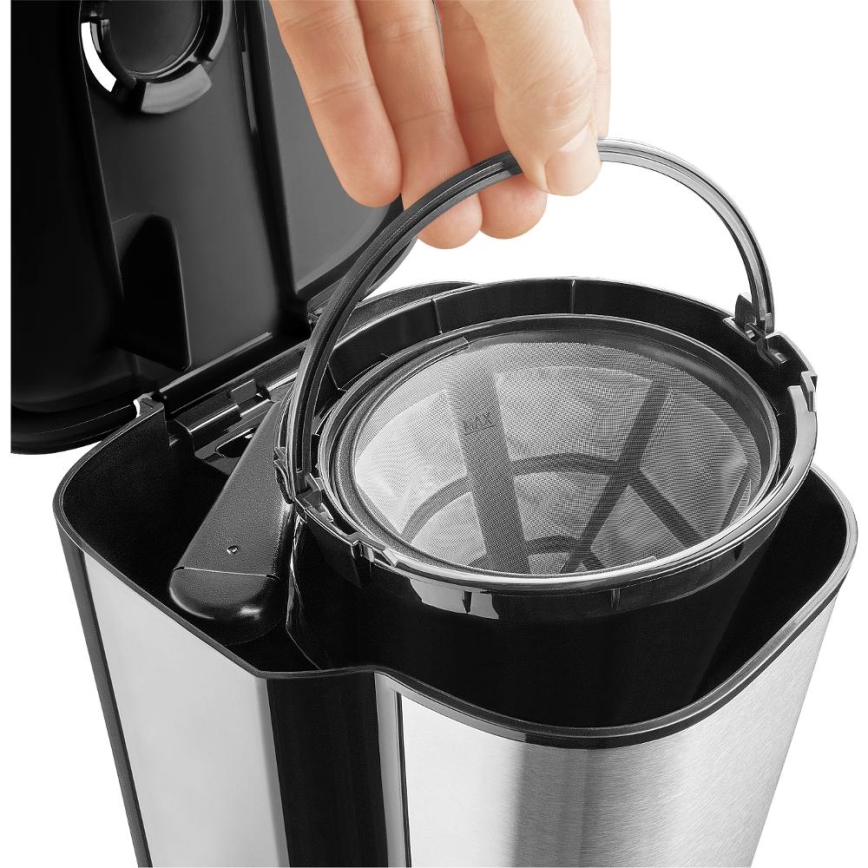 Sencor - Dropp kaffebryggare 1,25 l 1000W/230V