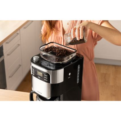 Sencor - Dropp kaffebryggare 1,5 l med LCD display 900W/230V