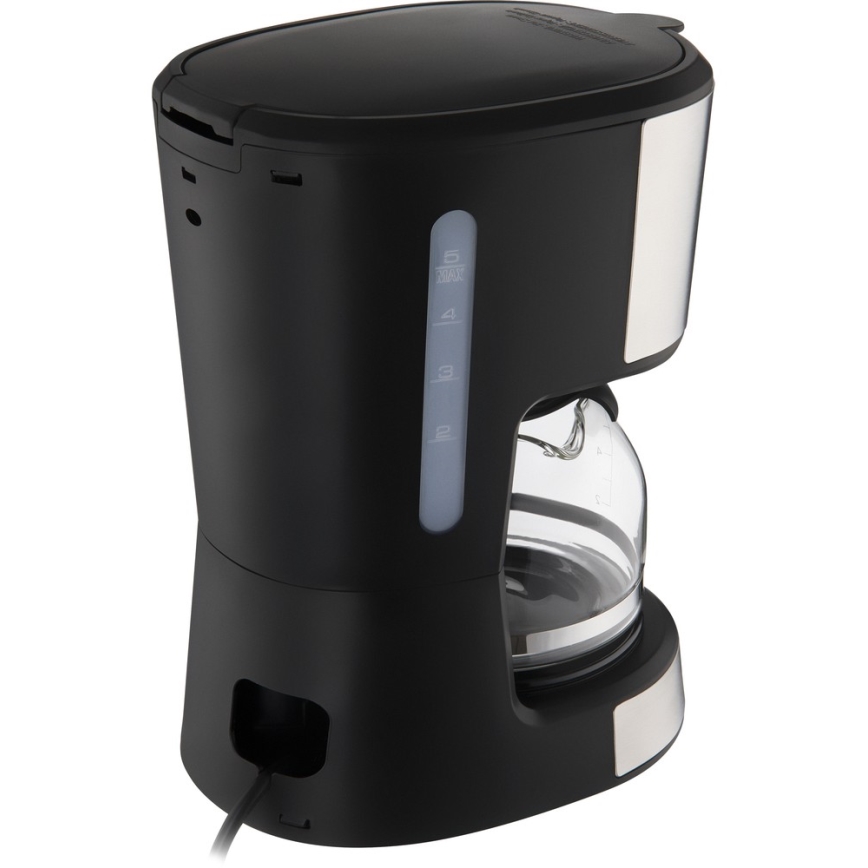 Sencor - Dropp kaffebryggare med LCD display 700W/230V