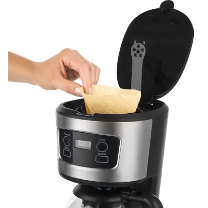 Sencor - Dropp kaffebryggare med LCD display 700W/230V