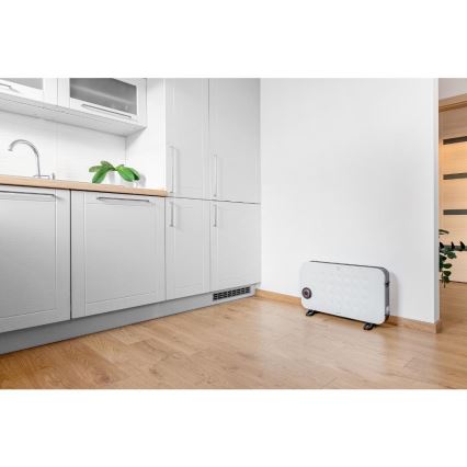 Sencor - Elektrisk direktvärmare/konvektor 750/1250/2000W med termostat