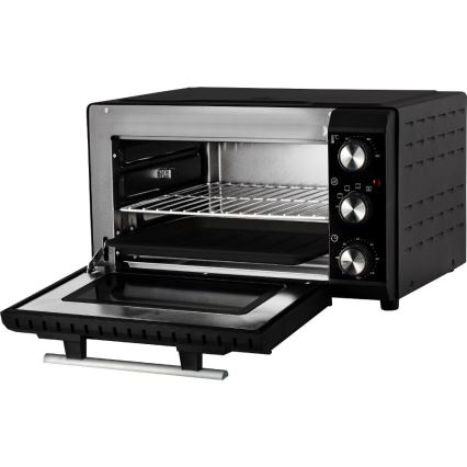 Sencor - Elektrisk ugn 20 l 1650W/230V svart