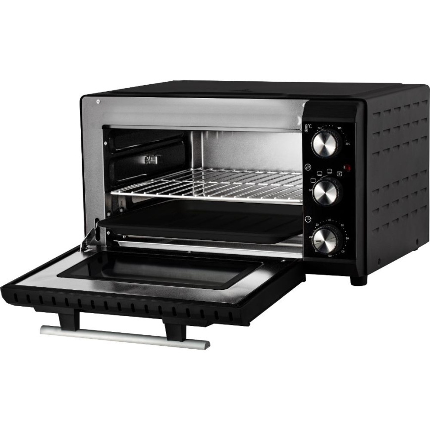 Sencor - Elektrisk ugn 20 l 1650W/230V svart