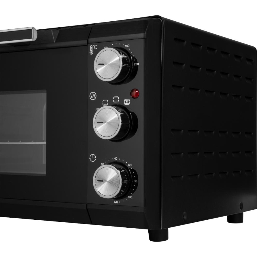 Sencor - Elektrisk ugn 20 l 1650W/230V svart