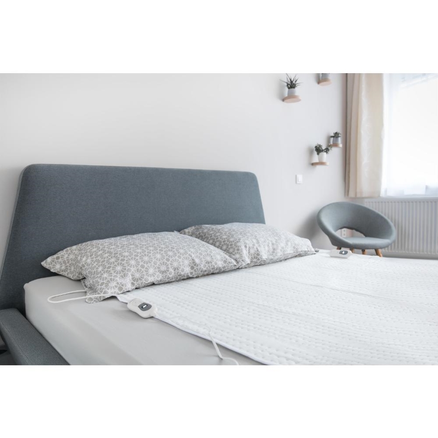 Sencor - Elektrisk värmefilt för två personer 120W/230V 160x140 cm