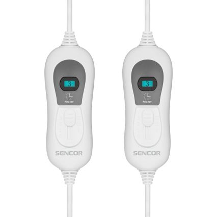 Sencor - Elektrisk värmefilt för två personer 120W/230V 160x140 cm