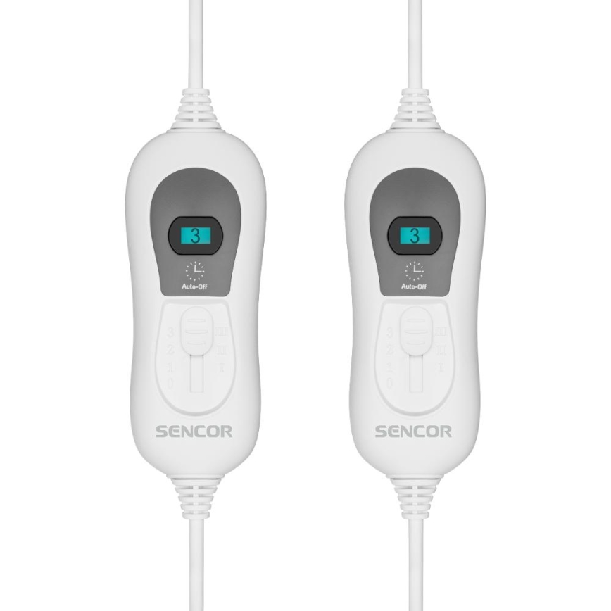 Sencor - Elektrisk värmefilt för två personer 120W/230V 160x140 cm