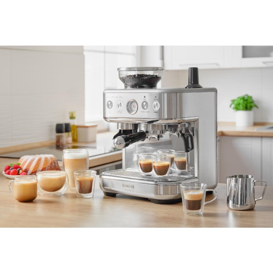 Sencor - Espressomaskin med portafilter 1770W/230V