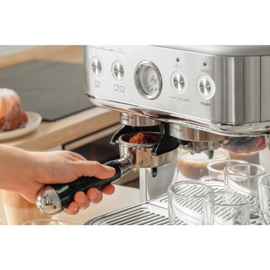 Sencor - Espressomaskin med portafilter 1770W/230V