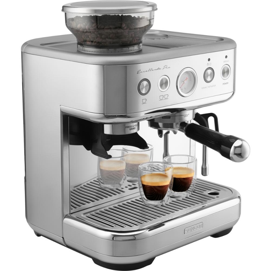 Sencor - Espressomaskin med portafilter 1770W/230V