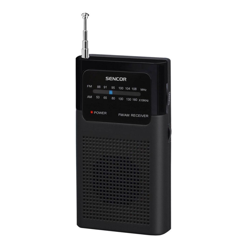 Sencor - Fickradio FM/AM 2xAAA