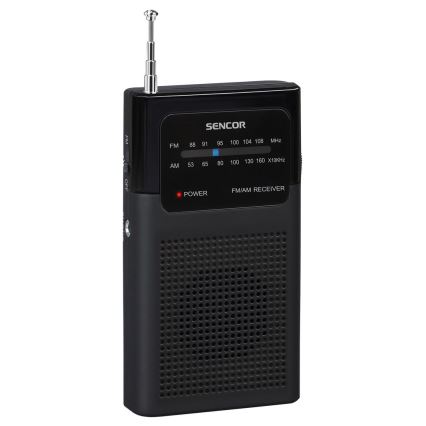 Sencor - Fickradio FM/AM 2xAAA
