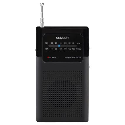 Sencor - Fickradio FM/AM 2xAAA