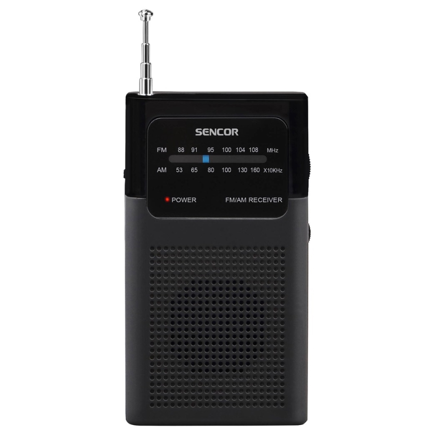 Sencor - Fickradio FM/AM 2xAAA