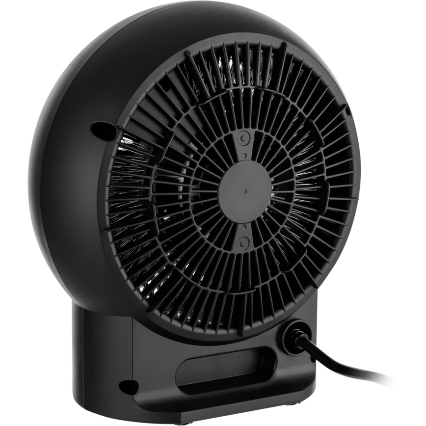 Sencor - Fläkt med värmeelement 1200/2000W/230V svart