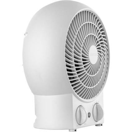 Sencor - Fläkt med värmeelement 1200/2000W/230V vit