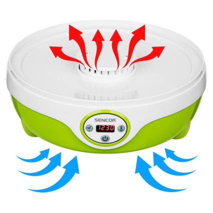 Sencor - Frukttorkare 240W/230V