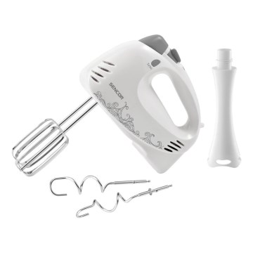 Sencor - Handmixer med stavtillsats 400W/230V