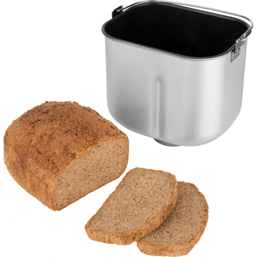Sencor - Home bread maker med LCD display 550W/230V