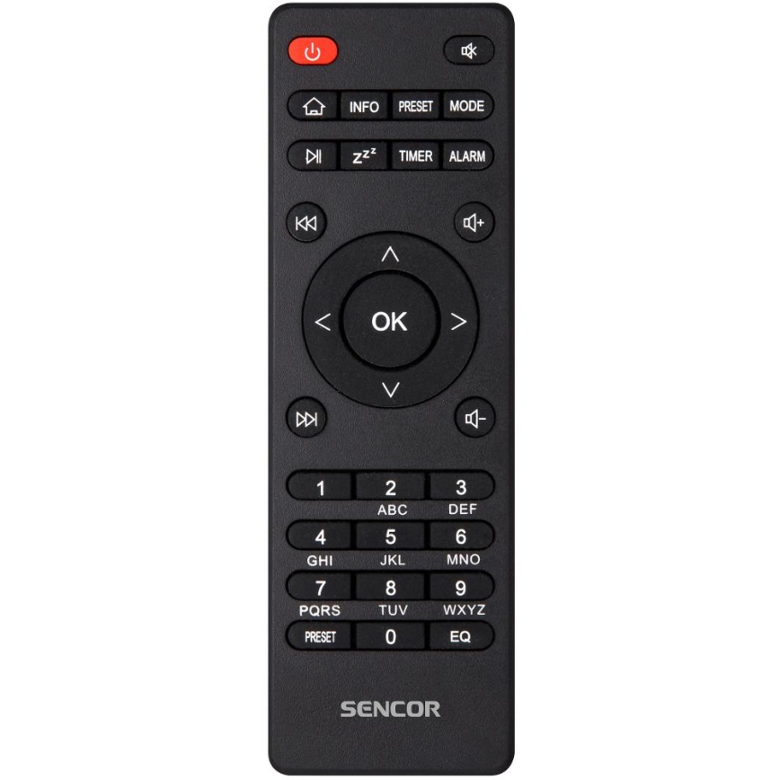 Sencor - Internetradio 14W/5V Wi-Fi + fjärrkontroll