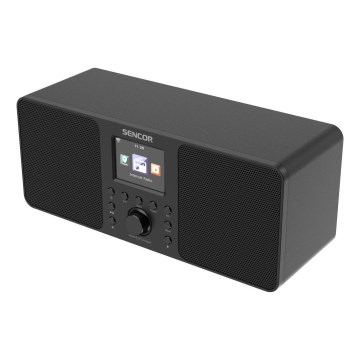 Sencor - Internetradio 20W/5V Wi-Fi + fjärrkontroll