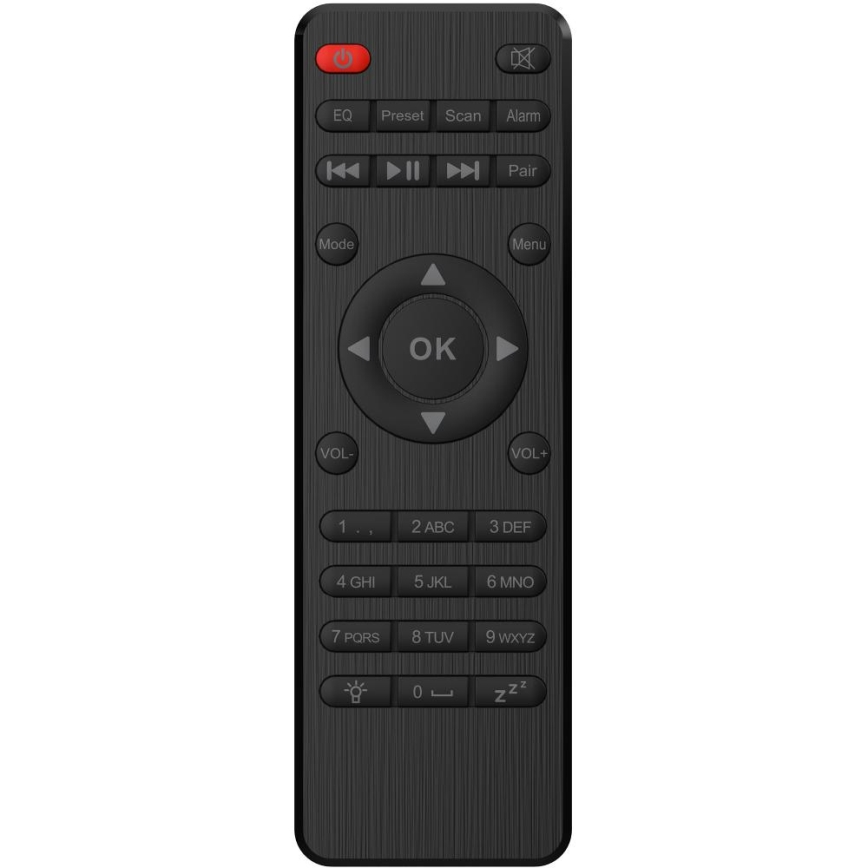 Sencor - Internetradio 20W/5V Wi-Fi + fjärrkontroll