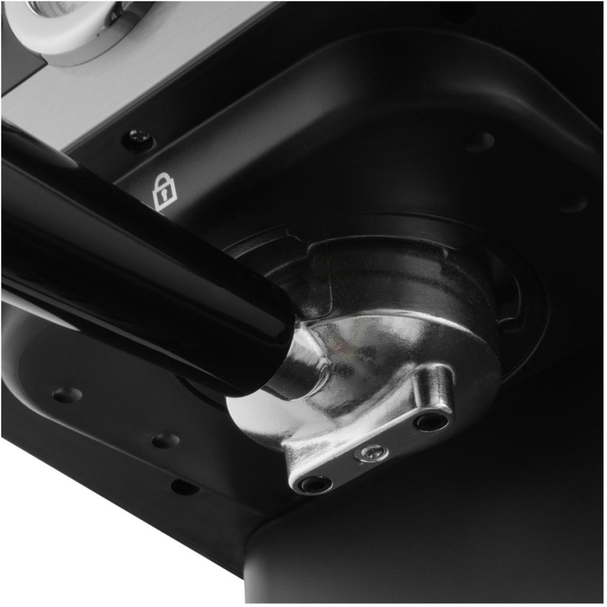 Sencor - Kaffemaskin med spak espresso 1050W/230V svart/matt krom
