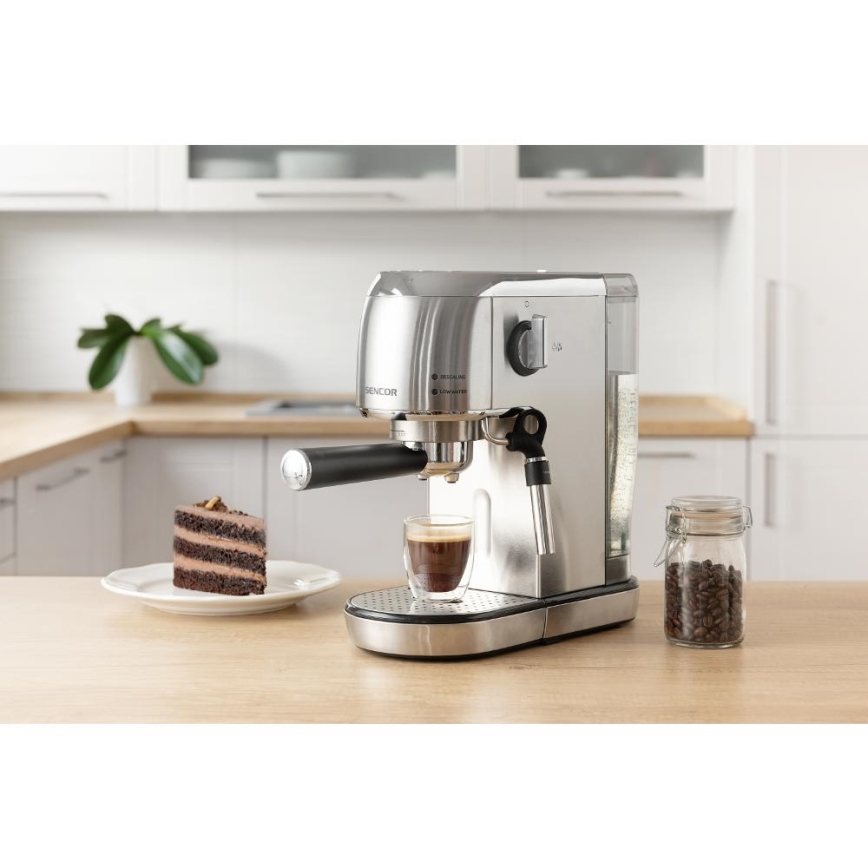 Sencor - Kaffemaskin med spak espresso 1400W/230V