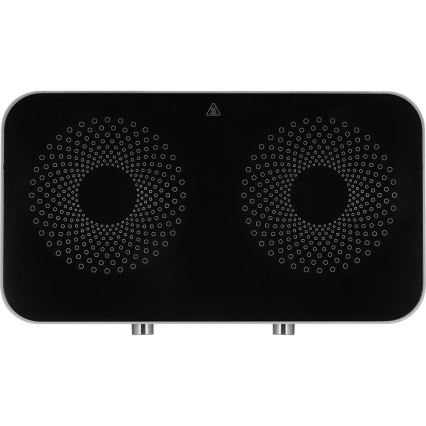 Sencor - Keramisk spishäll med två ringar med LCD display 3500W/230V