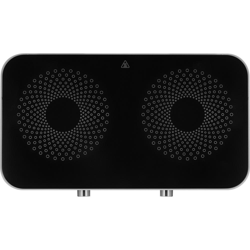 Sencor - Keramisk spishäll med två ringar med LCD display 3500W/230V