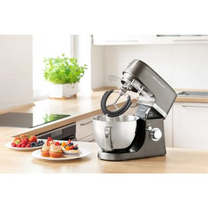 Sencor - Köksrobot med skål av rostfritt stål 1000W/230V grå