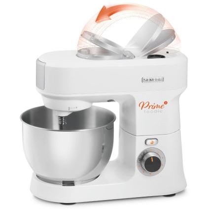 Sencor - Köksrobot med skål av rostfritt stål 1000W/230V vit