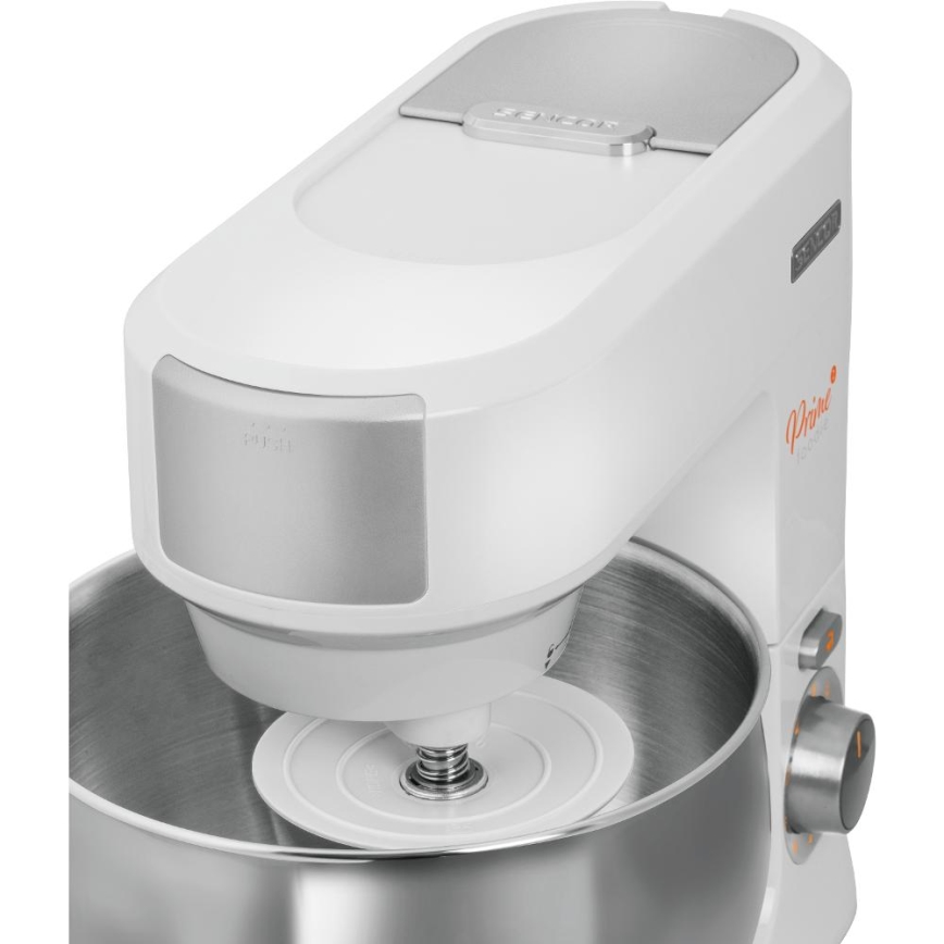 Sencor - Köksrobot med skål av rostfritt stål 1000W/230V vit