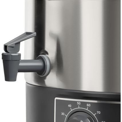 Sencor - Konserveringsgryta 27 l 1800W/230V rostfritt stål/grå