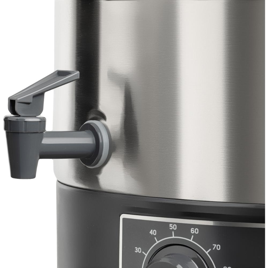 Sencor - Konserveringsgryta 27 l 1800W/230V rostfritt stål/grå