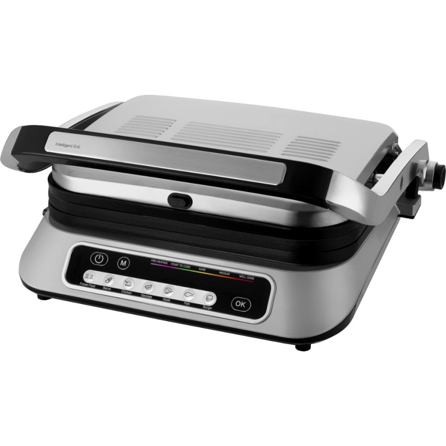 Sencor - Kontaktgrill 2100W/230V matt krom